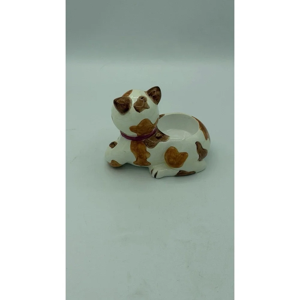 Waxcessories Cat Tales Calico Kitty Tealight Candle Holder